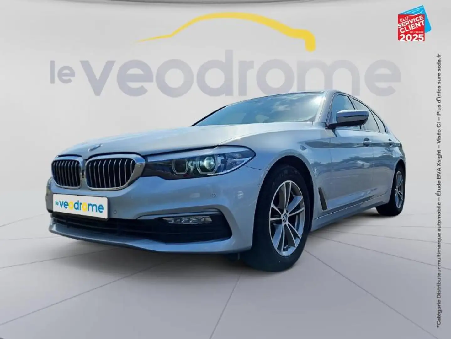 BMW 520 520dA 190ch Business Design Euro6d-T Grau - 1