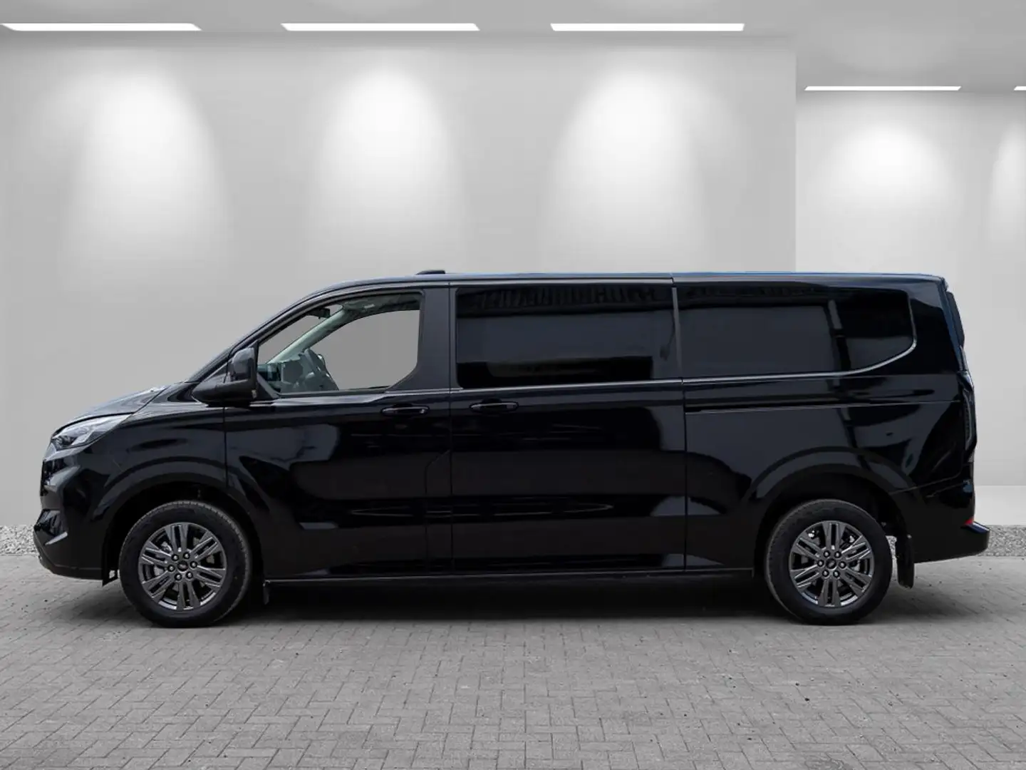 Ford Tourneo Custom L2 Titanium 8S 5Jahre+Navi+virtCP+Kamera+SHZ+PDC+P Negro - 2