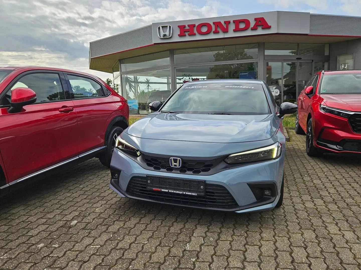 Honda Civic e:HEV Sport Gris - 1