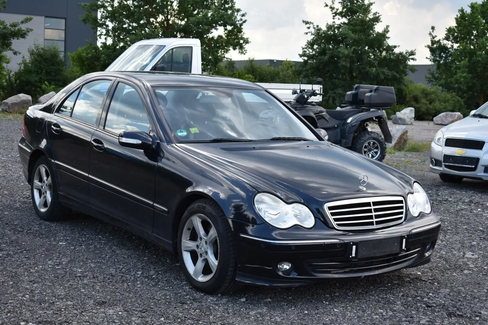 Mercedes-Benz C 230 C 230*Automatik*Lim*Klima*AHK Modrá - 1