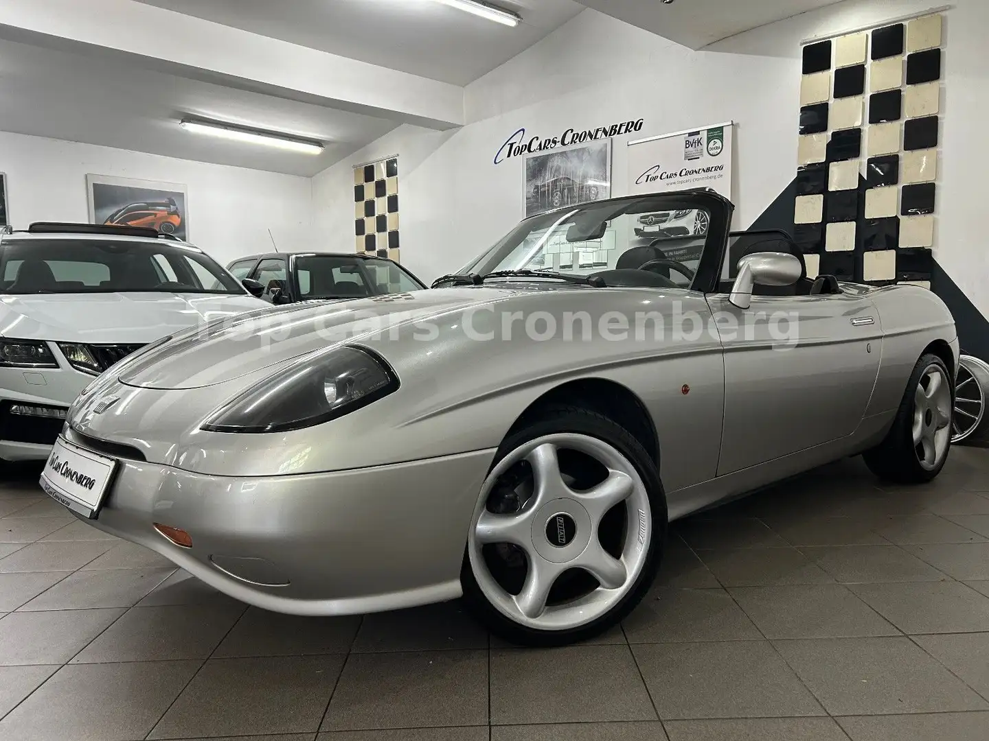 Fiat Barchetta 1.8 16V*1.Hand*17-Zoll -Zender-Alus* Ezüst - 2