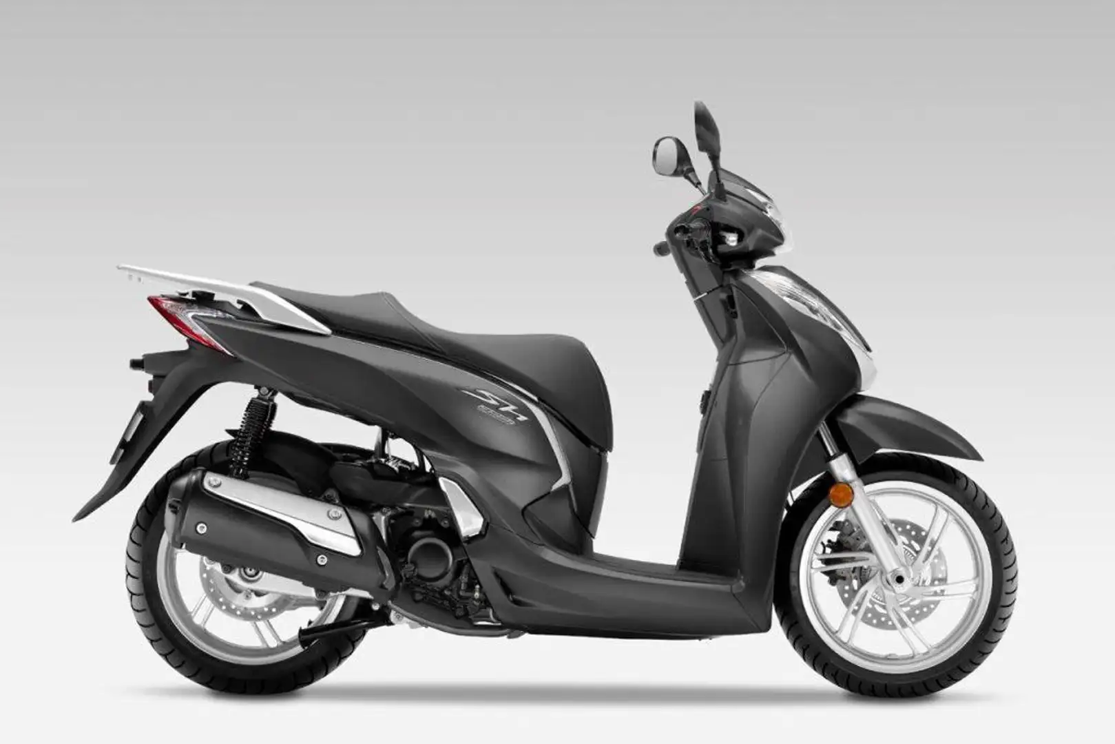 Honda SH 125 Mode c/parabrezza my24 Negru - 1