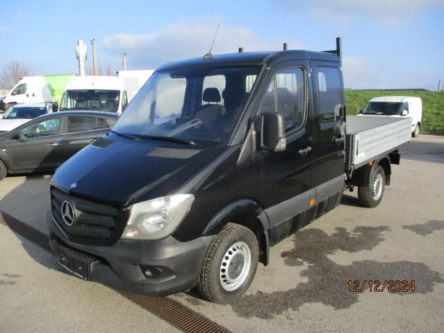 Mercedes-Benz Sprinter Doppelkabine Pritsche Schwarz - 1