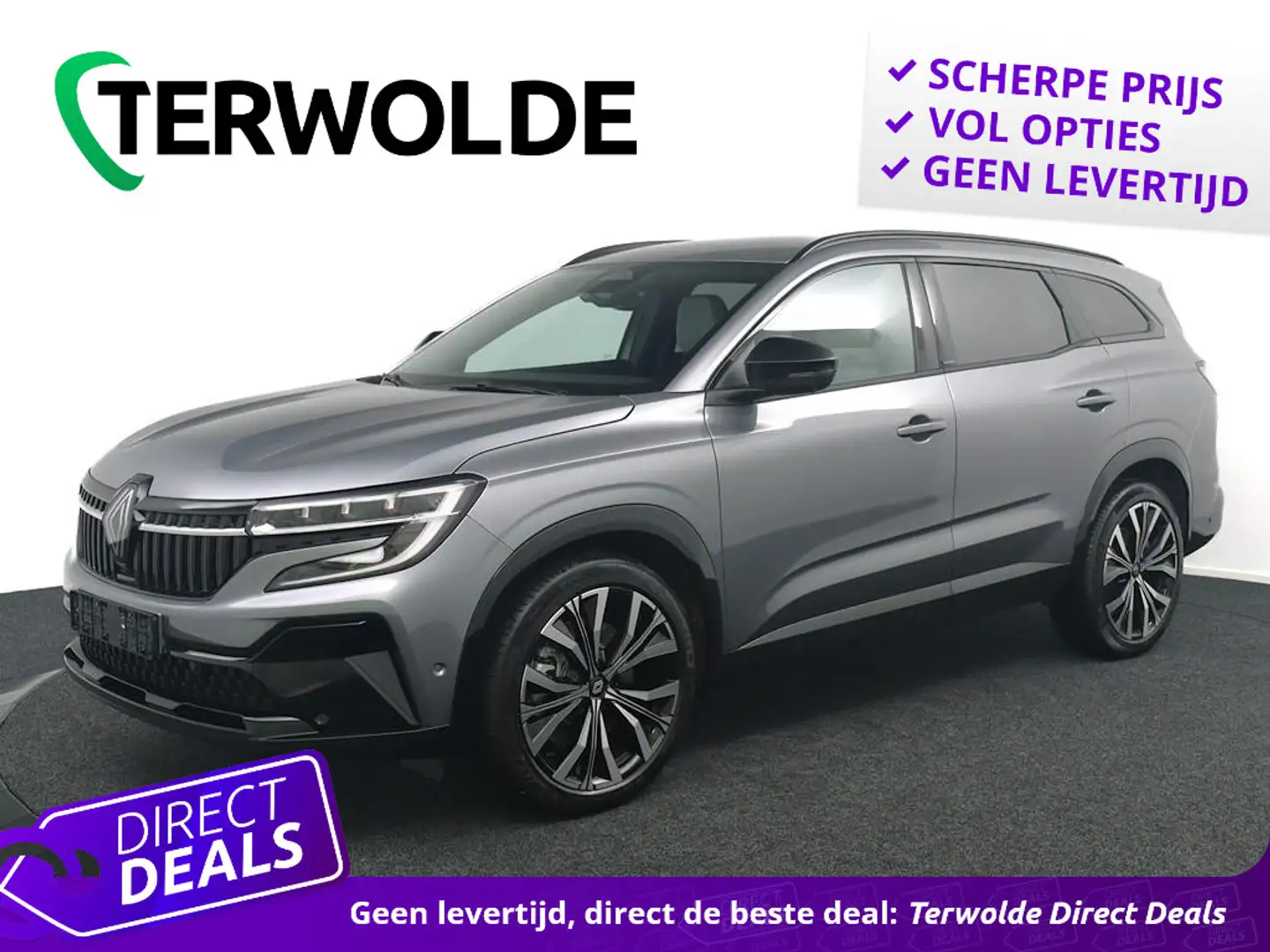 Renault Espace E-Tech full hybrid 200 iconic 7p. | Pack Harman Ka Grijs - 1