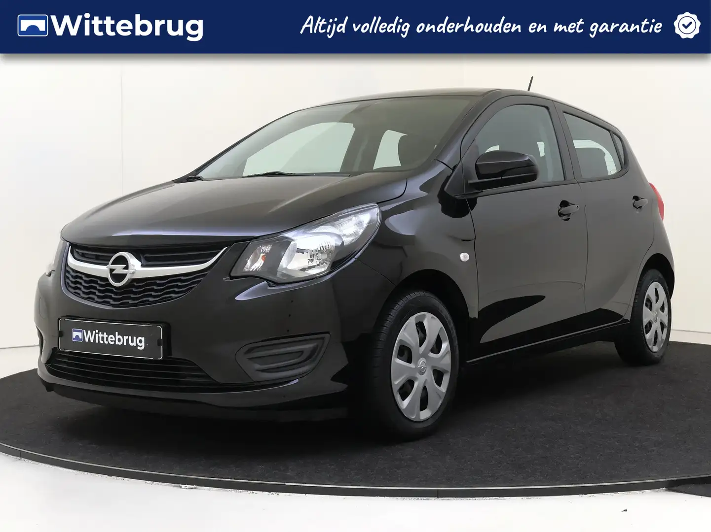 Opel Karl 1.0 ecoFLEX 120 Jaar Edition | Airco | Navigatie | Zwart - 1
