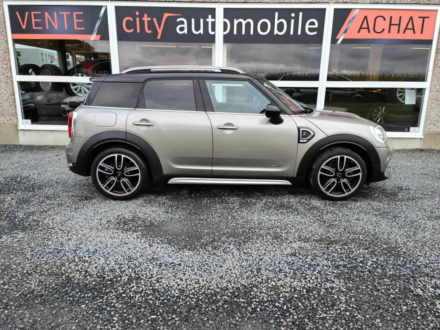 MINI Cooper S Countryman 2.0 ALL4 4X4 CUIR GPS BLUETOOTH LED Gris - 2