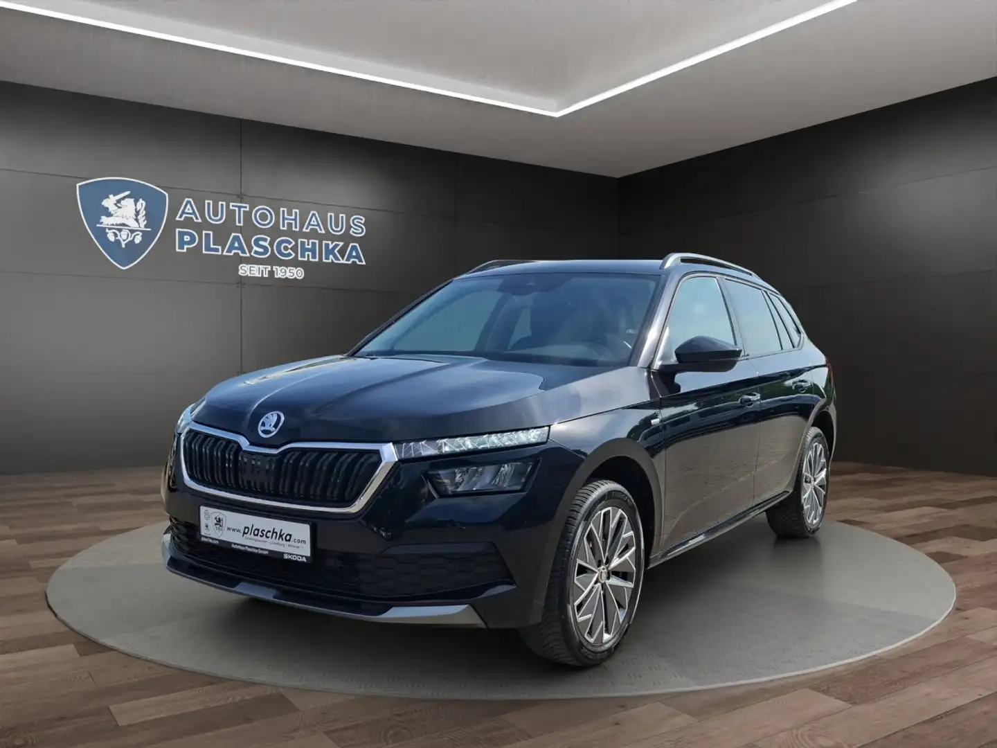Skoda Kamiq 1.0 TSI Tour LED+PDC+APP Klima Einparkhilfe Schwarz - 1
