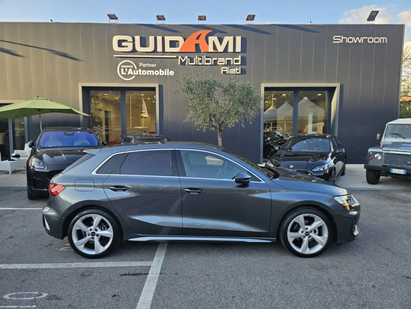 Audi A3 A3 Sportback 2.0 tdi S line edition 150cv s-tronic Grigio - 1