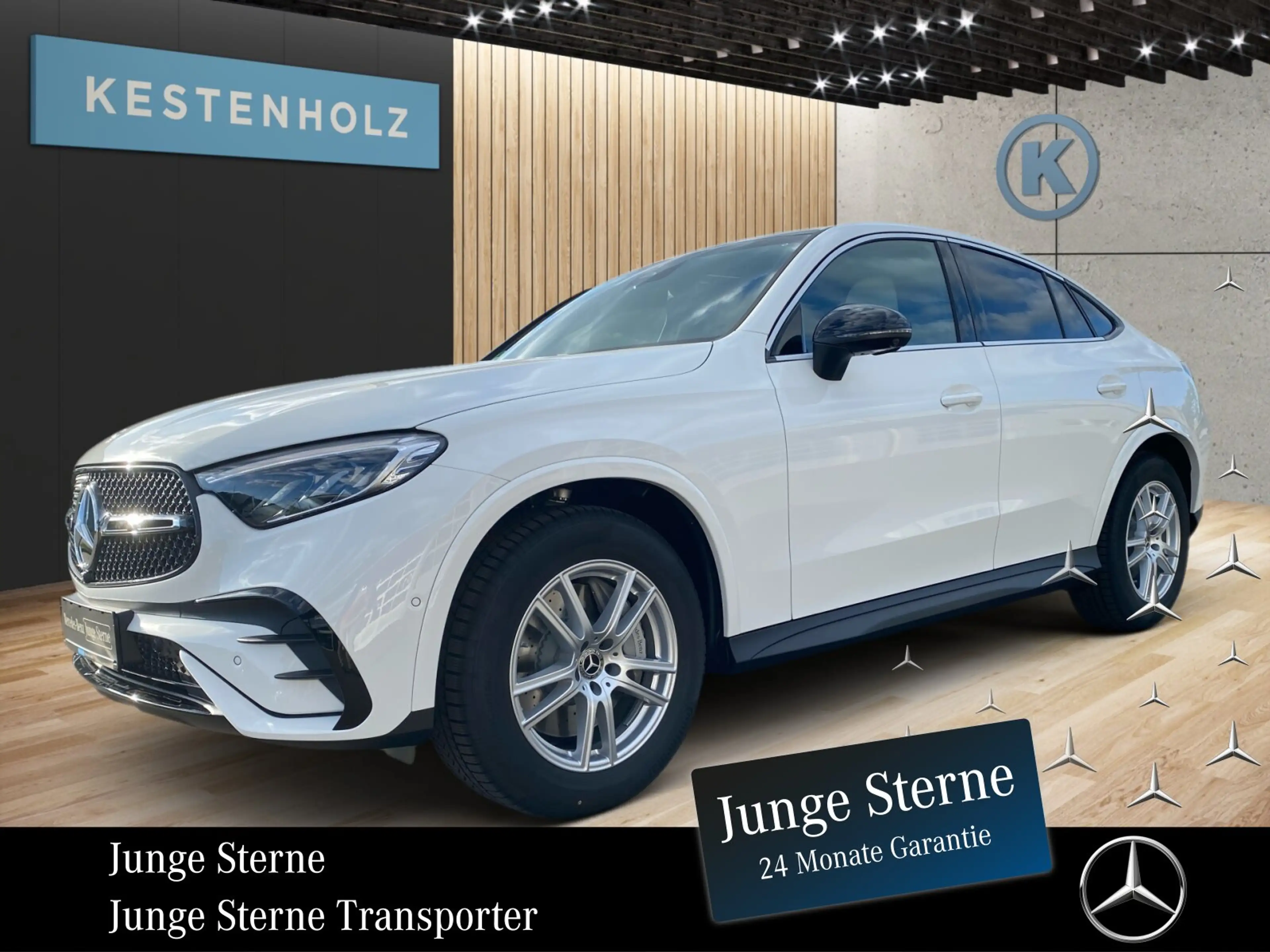 Mercedes-Benz GLC 200 GLC 200 4M Coupé AMG°WHITE/BEIGE°NIGHT°BURM°PANo