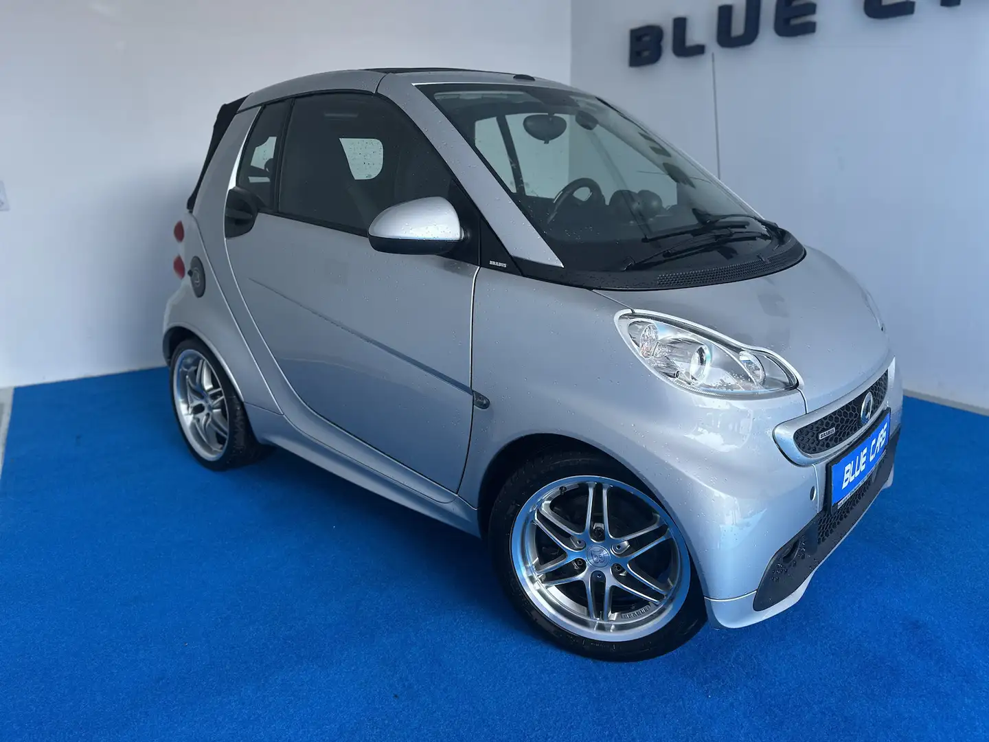 smart forTwo Brabus Navi/Klima/SHZ/Sport-Paket/8-fach Argent - 1