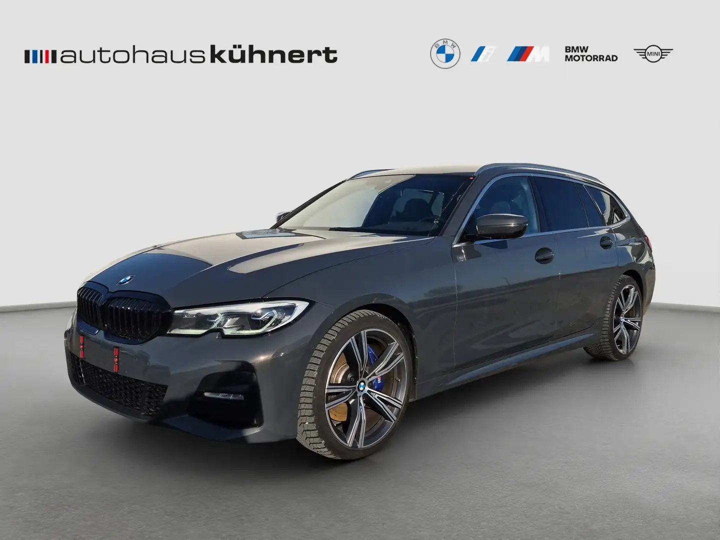 BMW 330 d Touring xDrive Aut. +nur an Händler-Export+ Grau - 1