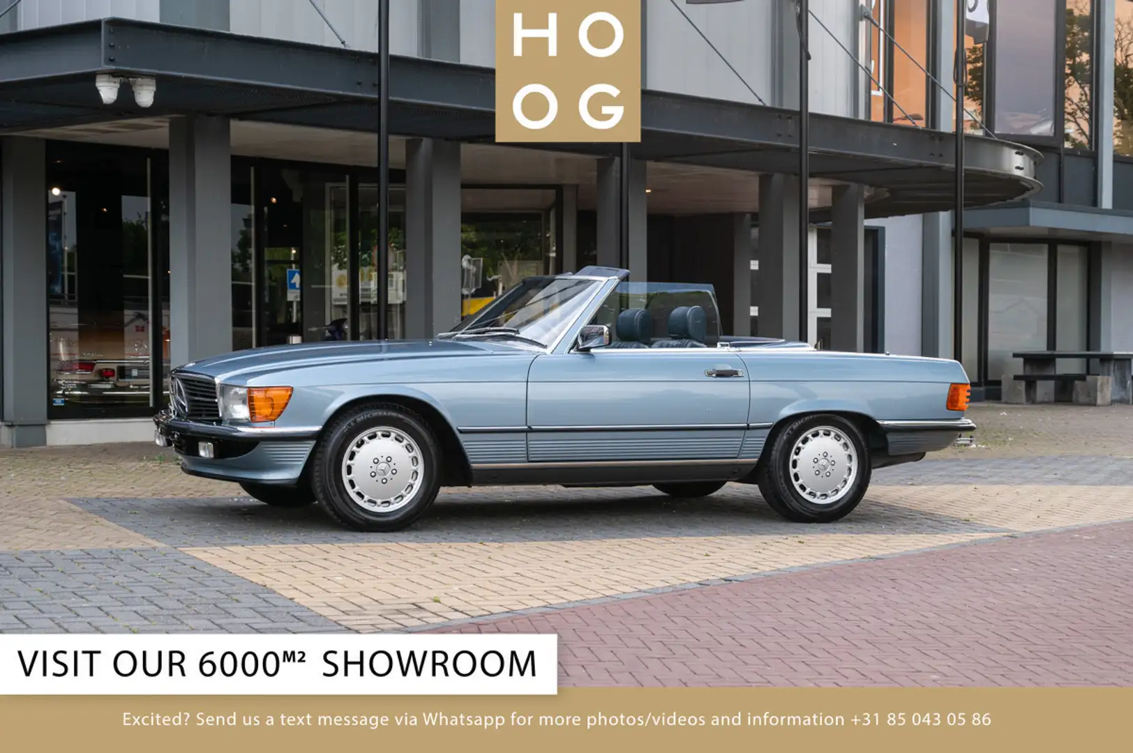 Mercedes-Benz SL 300 SL300 (R107) Blauw - 1