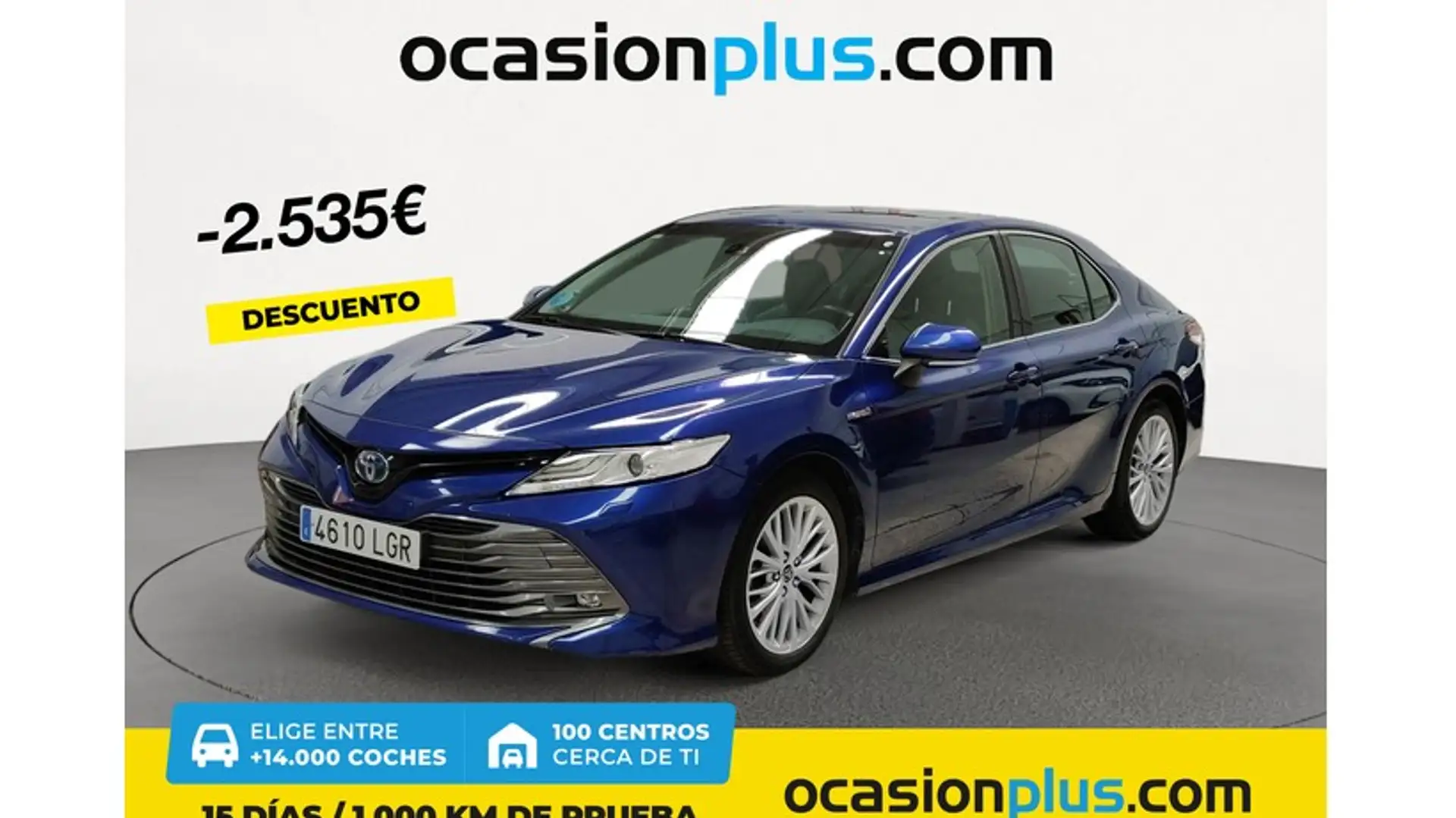 Toyota Camry Híbrido Luxury Aut. Modrá - 1