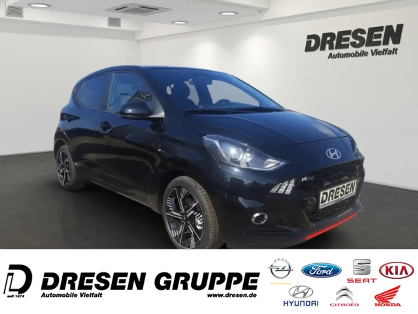 Hyundai i10 1.0 N Line/Navi/Rückfahrkamera/Sitzheizung/Tempoma Negro - 2