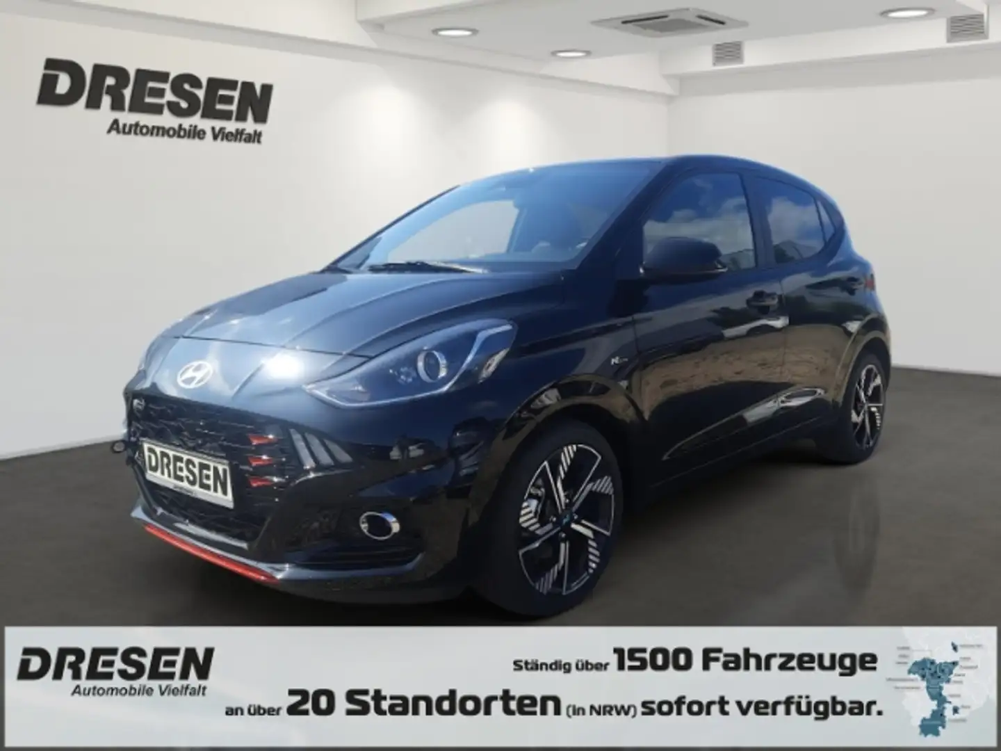 Hyundai i10 1.0 N Line/Navi/Rückfahrkamera/Sitzheizung/Tempoma Negro - 1