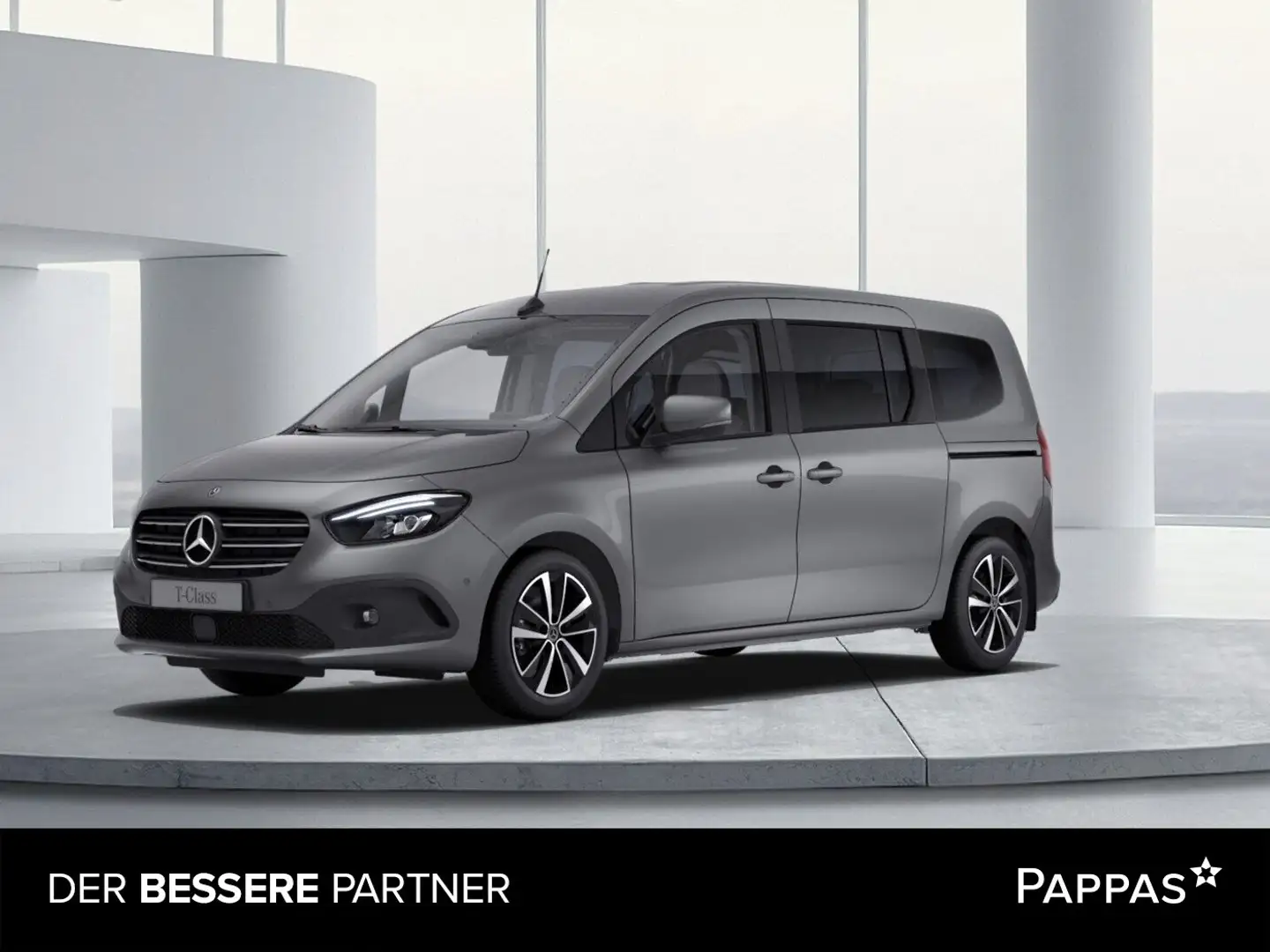 Mercedes-Benz T-Klasse T 180 PROGRESSIVE Lang Aut. Navi Cam SHZ AHK Grau - 1