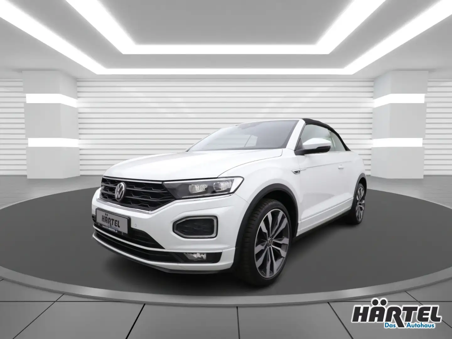 Volkswagen T-Roc CABRIOLET R-LINE 1.5 TSI DSG Sportpaket Navi Weiß - 2