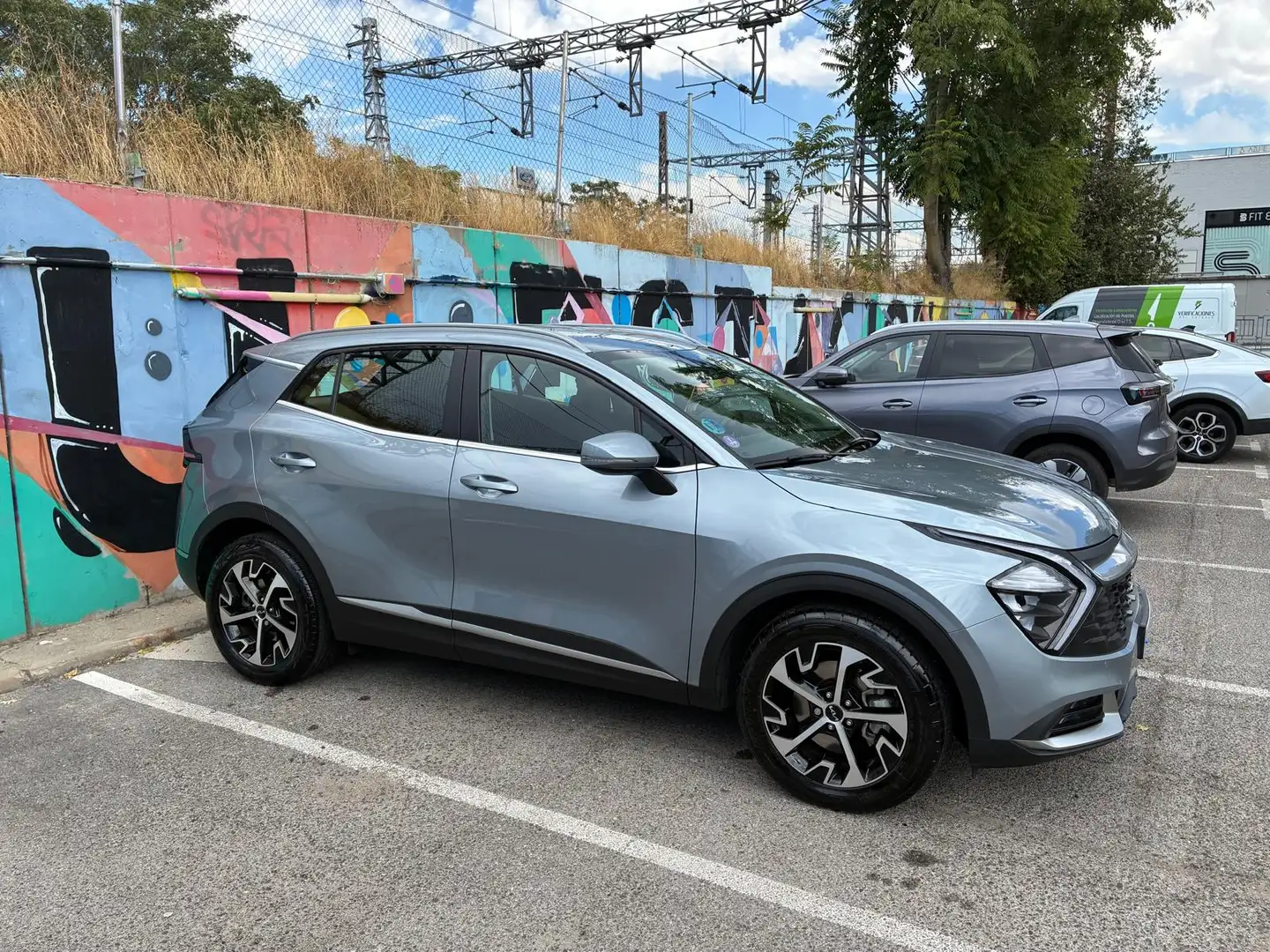 Kia Sportage Sportage 1.6 T-GDi HEV Drive Drive Gris - 2