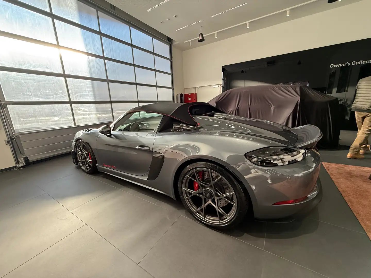 Porsche 718 Spyder 718 Boxster IV 2016 4.0 RS pdk Grigio - 2