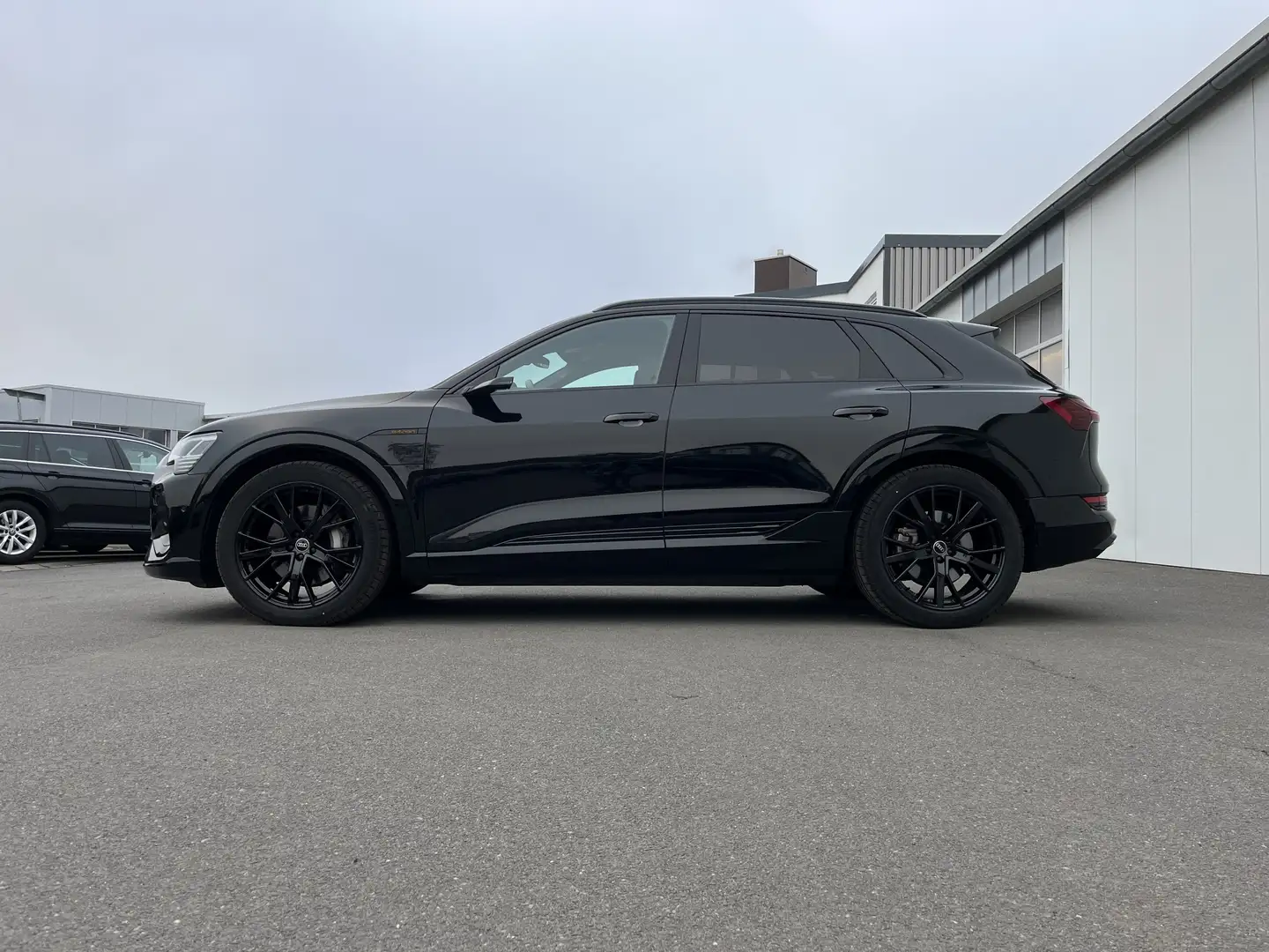 Audi e-tron quattro S line 254€ m. 20% Anzahlung AHK 95kWh V Noir - 2
