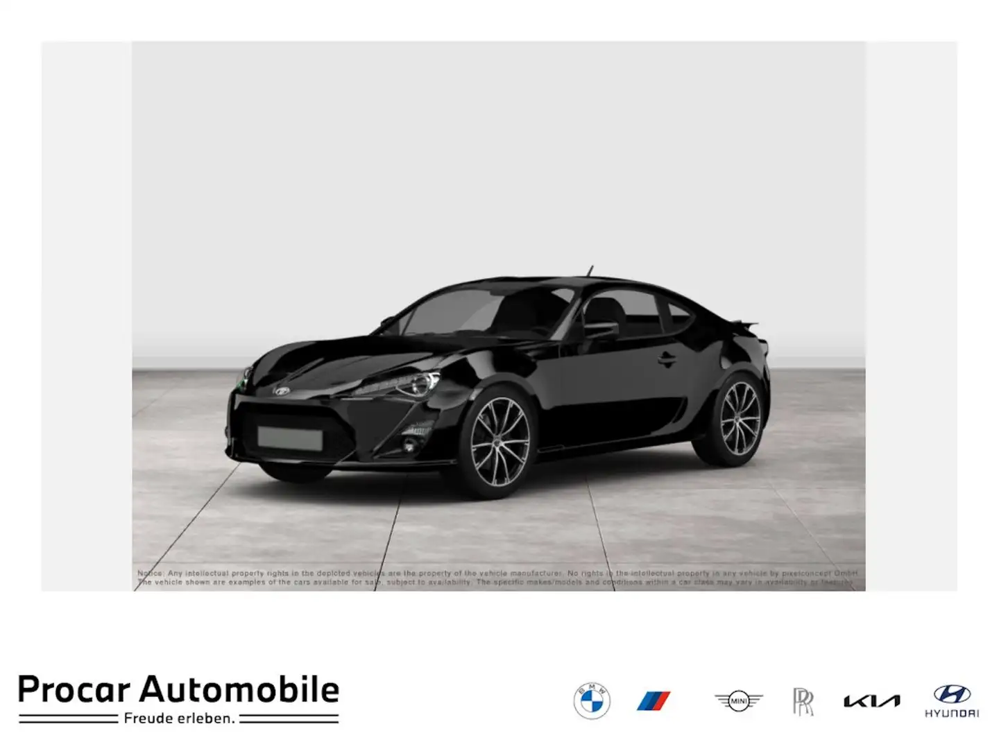 Toyota GT86 Pure LED Klima HiFi Negro - 1