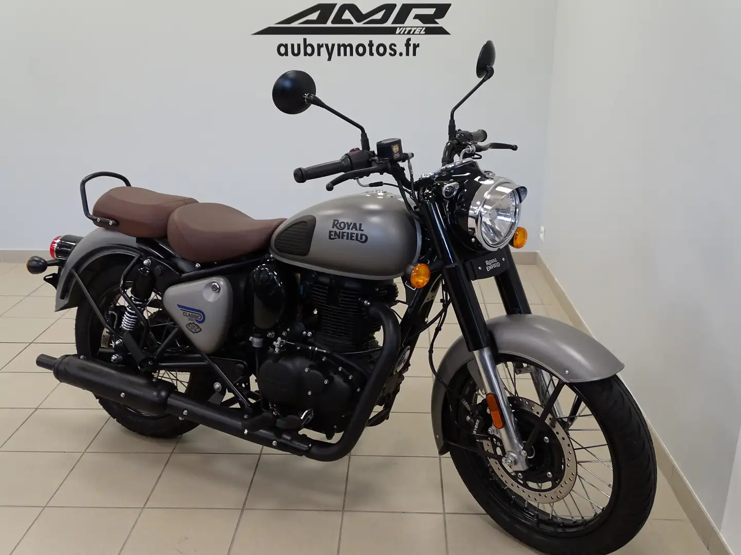Royal Enfield Classic Szary - 1