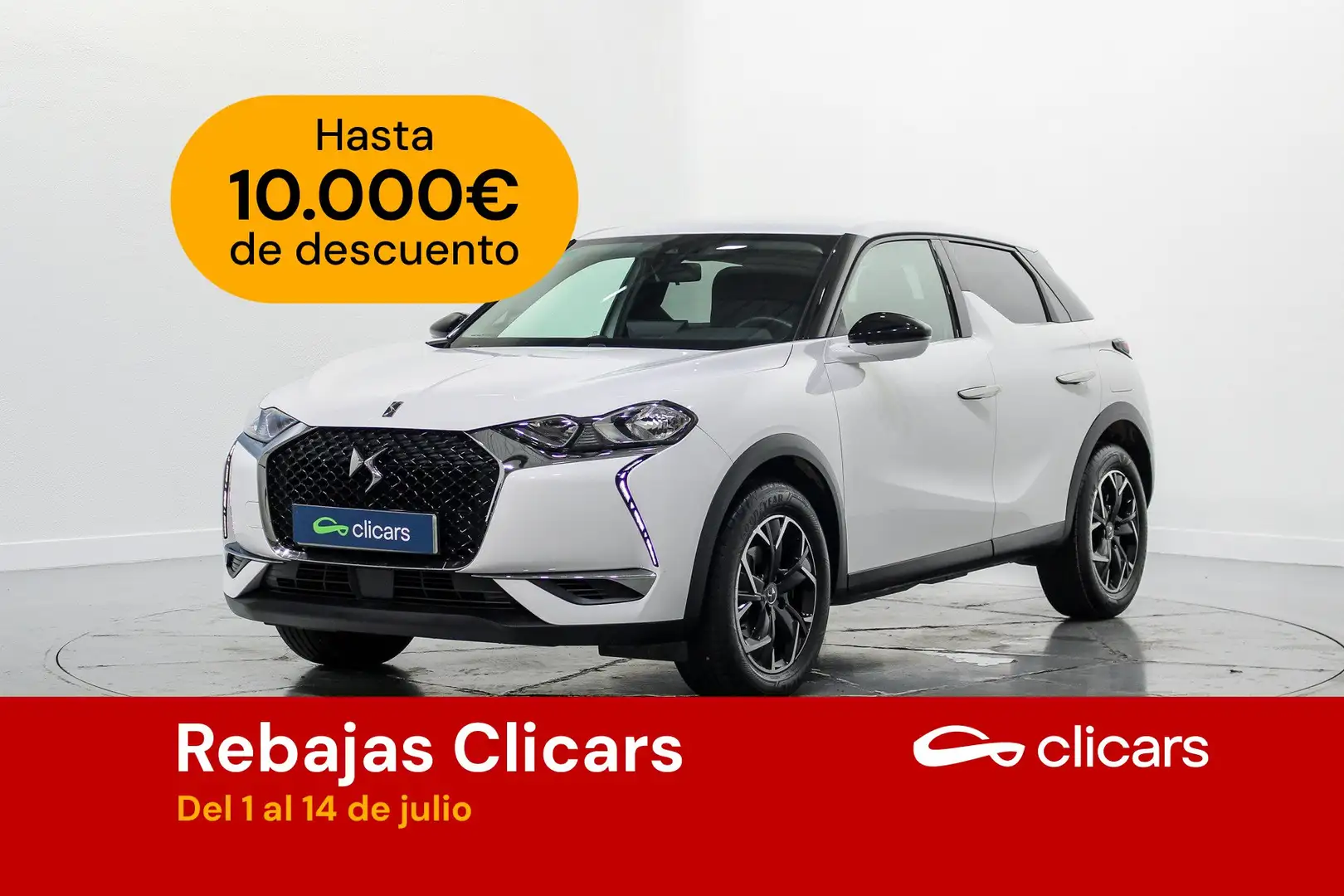 DS Automobiles DS 3 Crossback BlueHDi So Chic 110 Blanco - 1