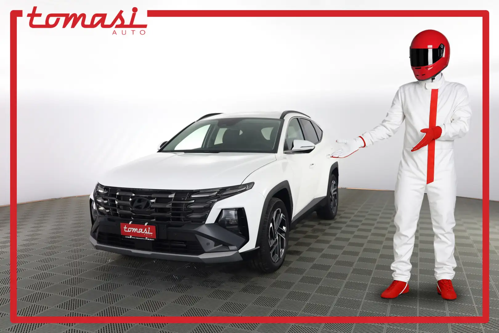 Hyundai TUCSON 1.6 HEV aut. Exellence FULL LED,RETROCAMERA Weiß - 1