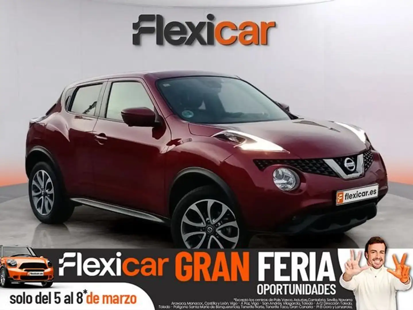 Nissan Juke G E6D-Temp 83 kW (112 CV) 5M/T TEKNA Rot - 1