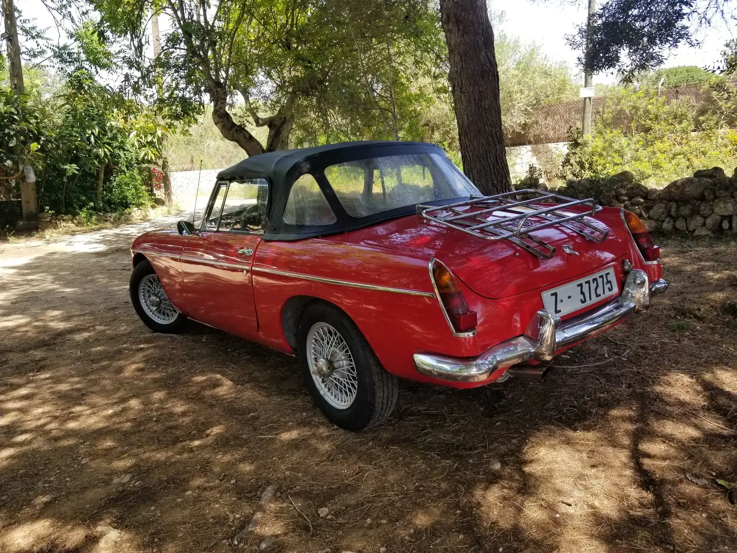 MG MGB Motor 1.8 , doble carburador. Rojo - 2