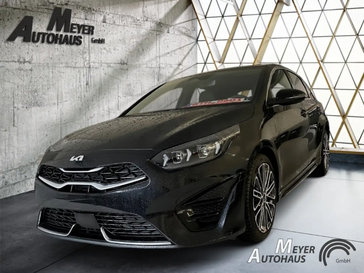 Kia Ceed / cee'd GT-Line 1.5 T-GDI Technologie+Performance+Glasdach Zwart - 1