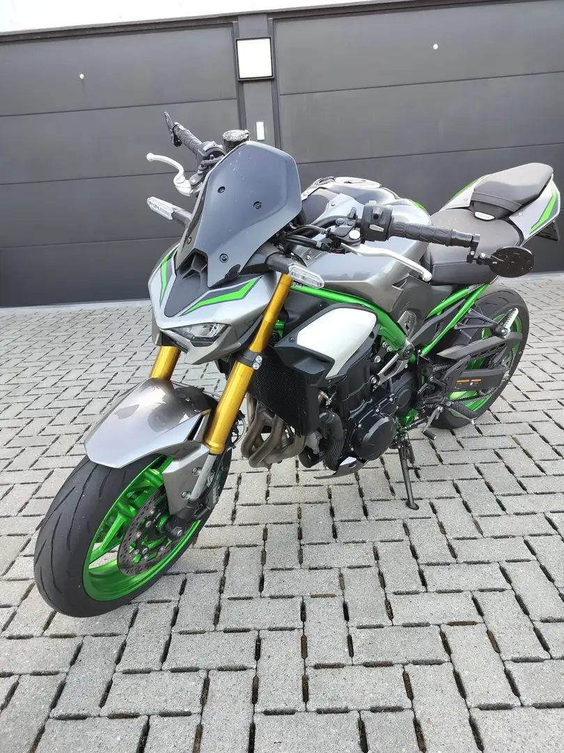 Kawasaki 900 Z SE sportkit, verkorte nummerplaat, kleine punkers Czarny - 1