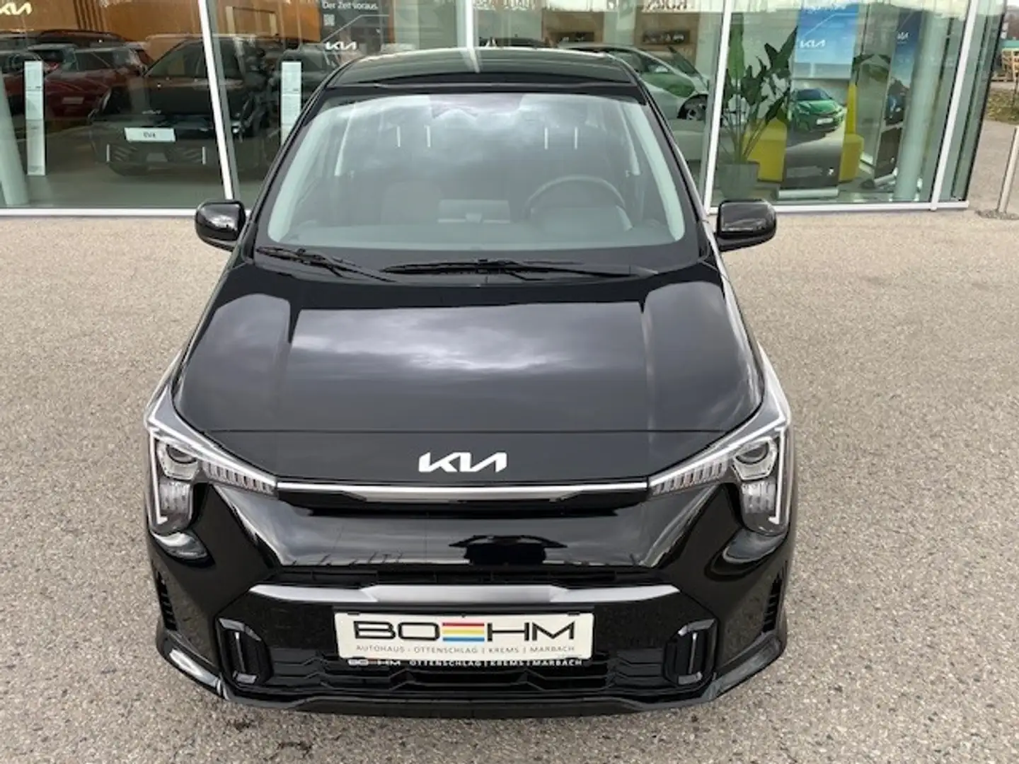 Kia Picanto 1,0 GDI Silber 4 Stz. Schwarz - 2