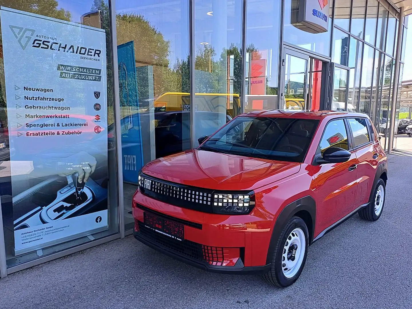 Fiat Grande Panda Elektro 44kWh RED Rot - 1