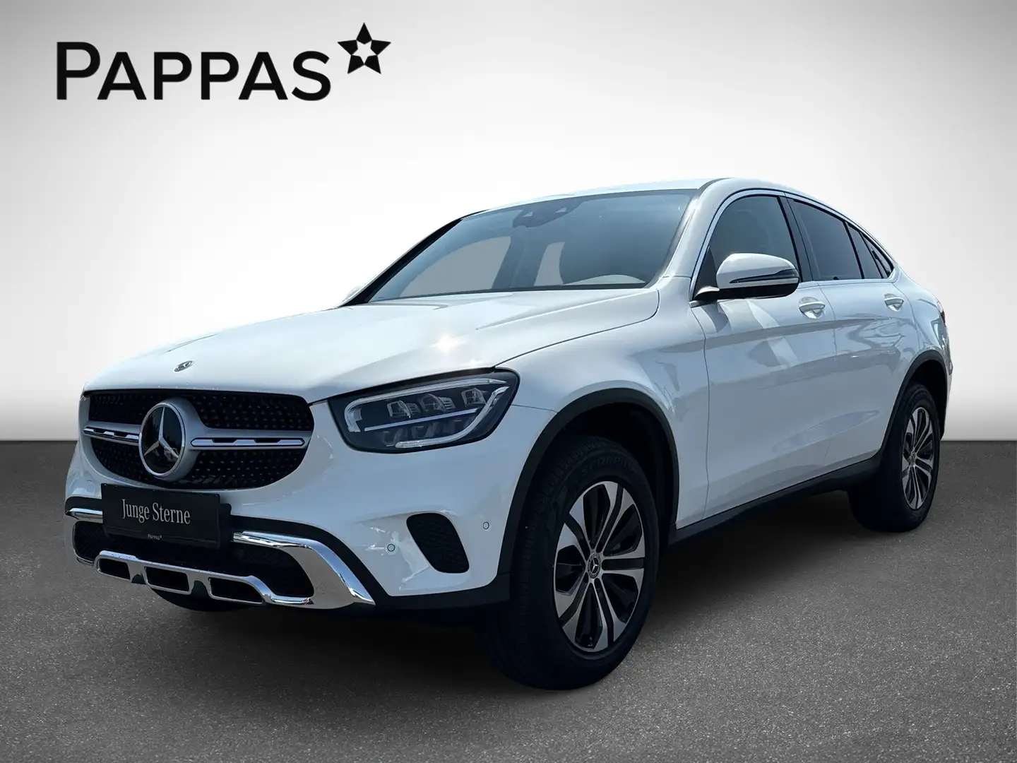 Mercedes-Benz GLC 300 e 4MATIC Coupé Wide LED Navi Cam Distr Weiß - 2