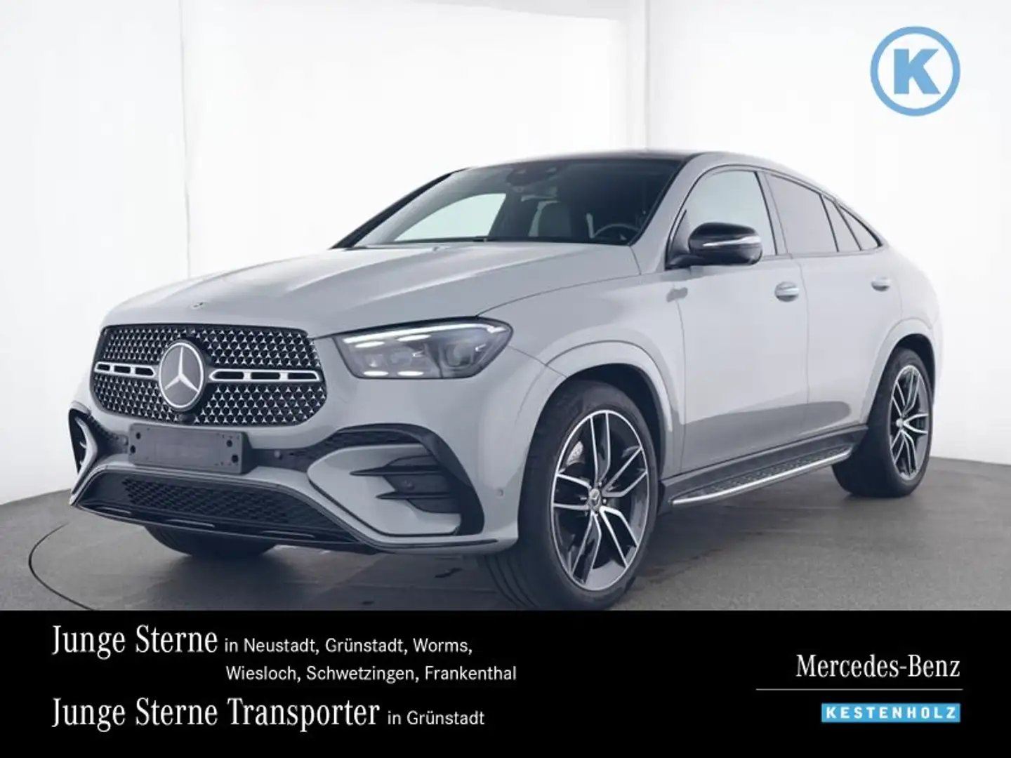 Mercedes-Benz GLE 450 GLE 450 d 4M Coup AMG+PANO+DISTR+HUD+360+STANDHZ Grau - 1