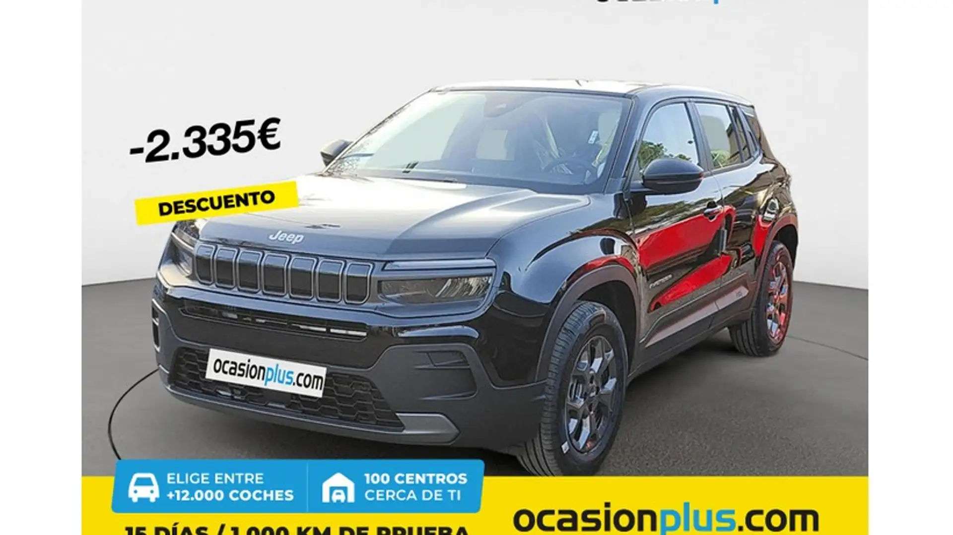 Jeep Avenger 1.2 Longitude 100 Negro - 1
