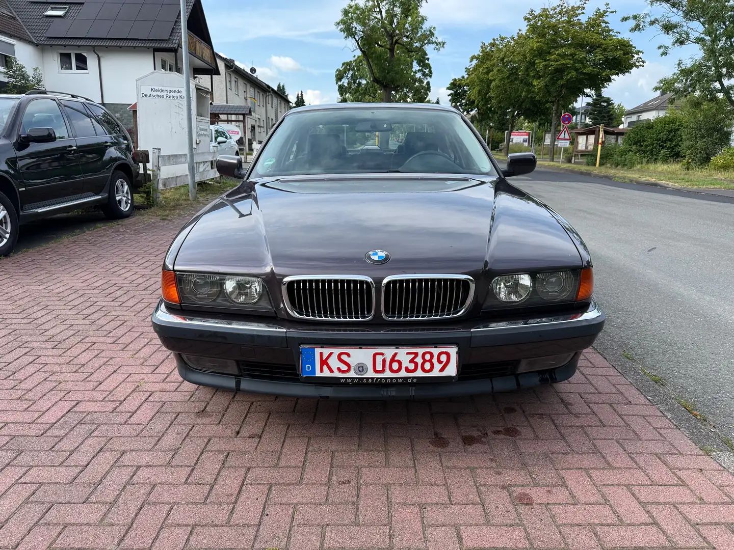 BMW 728 i E38 original 153tkm Leder Klimaautomatik AHK Violett - 2