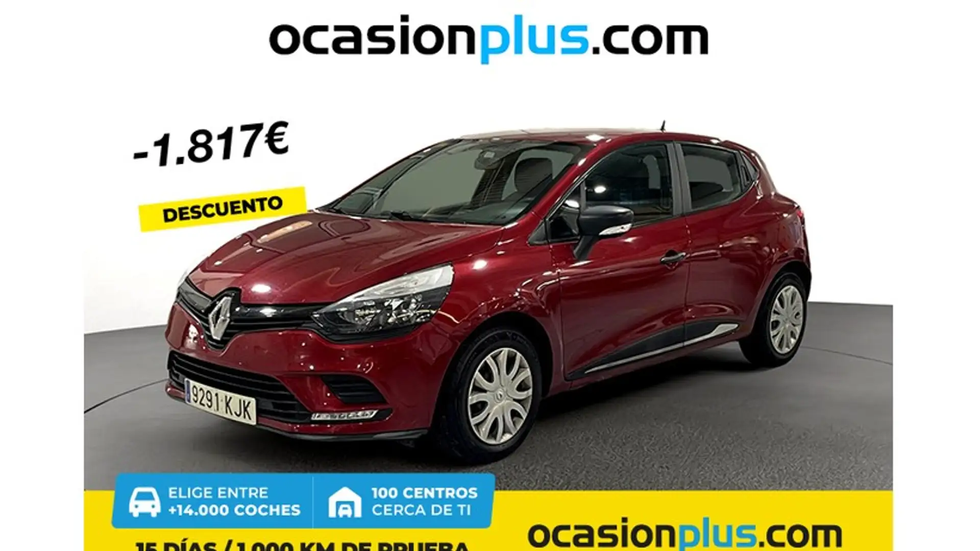 Renault Clio 1.2 Life 55kW Rojo - 1