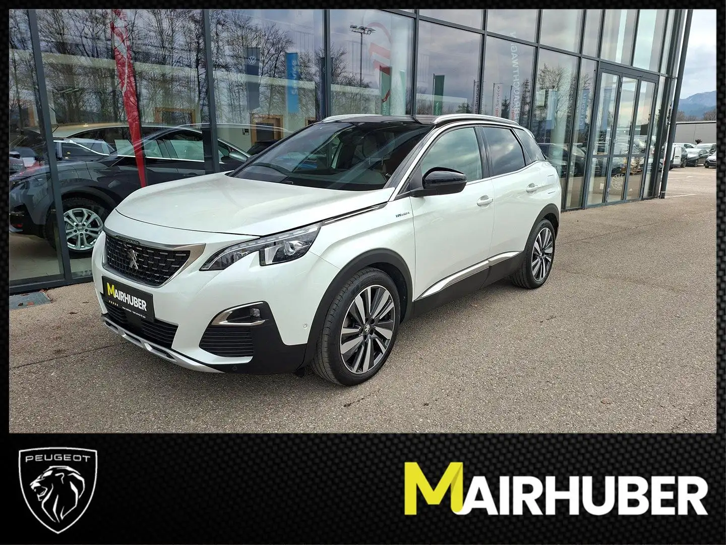 Peugeot 3008 Hybrid4 300 e-EAT8 GT Weiß - 1