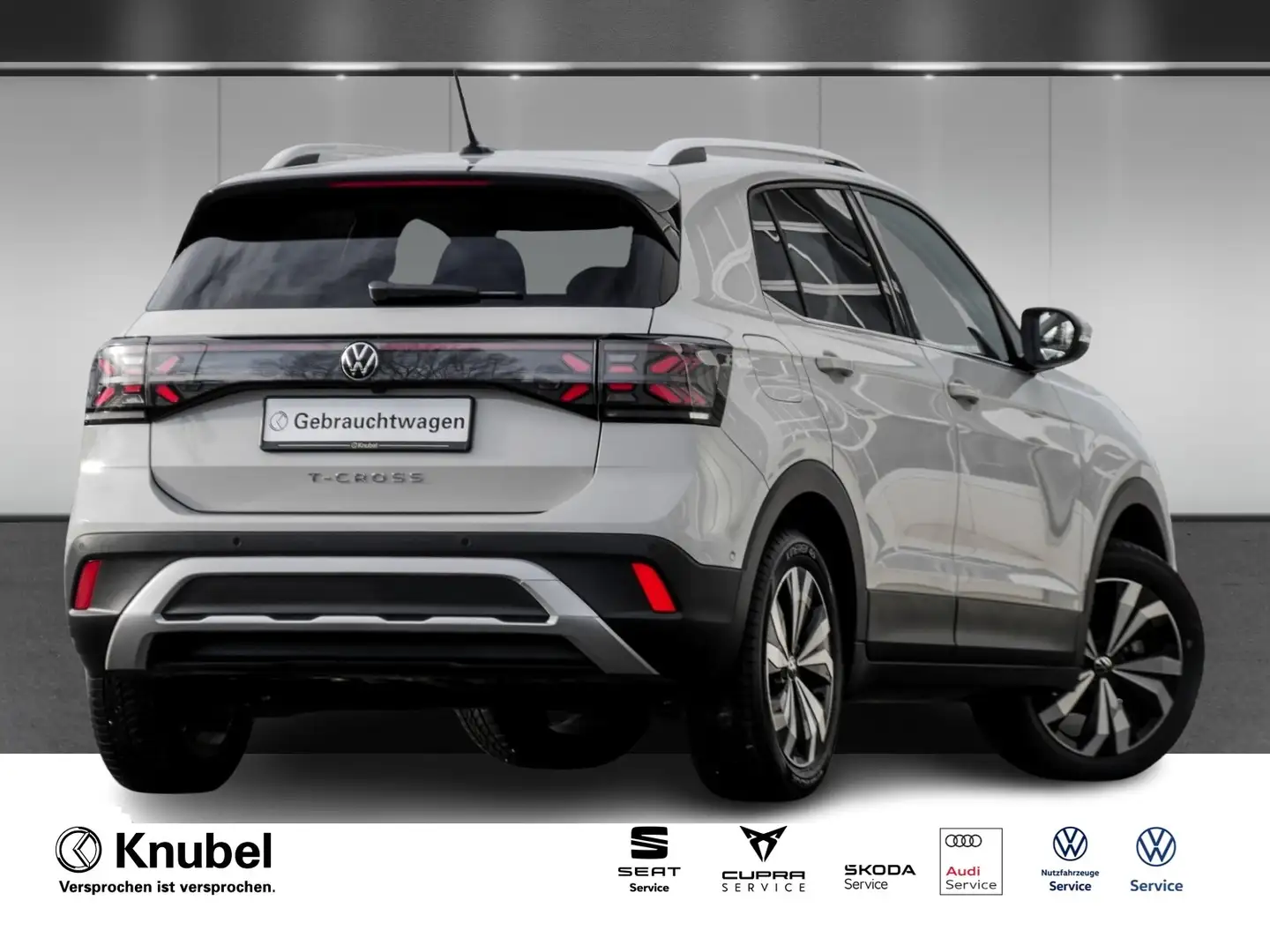 Volkswagen T-Cross Style 1.5 TSI DSG IQ.Light Navi TravelAss. RKamera Grau - 2