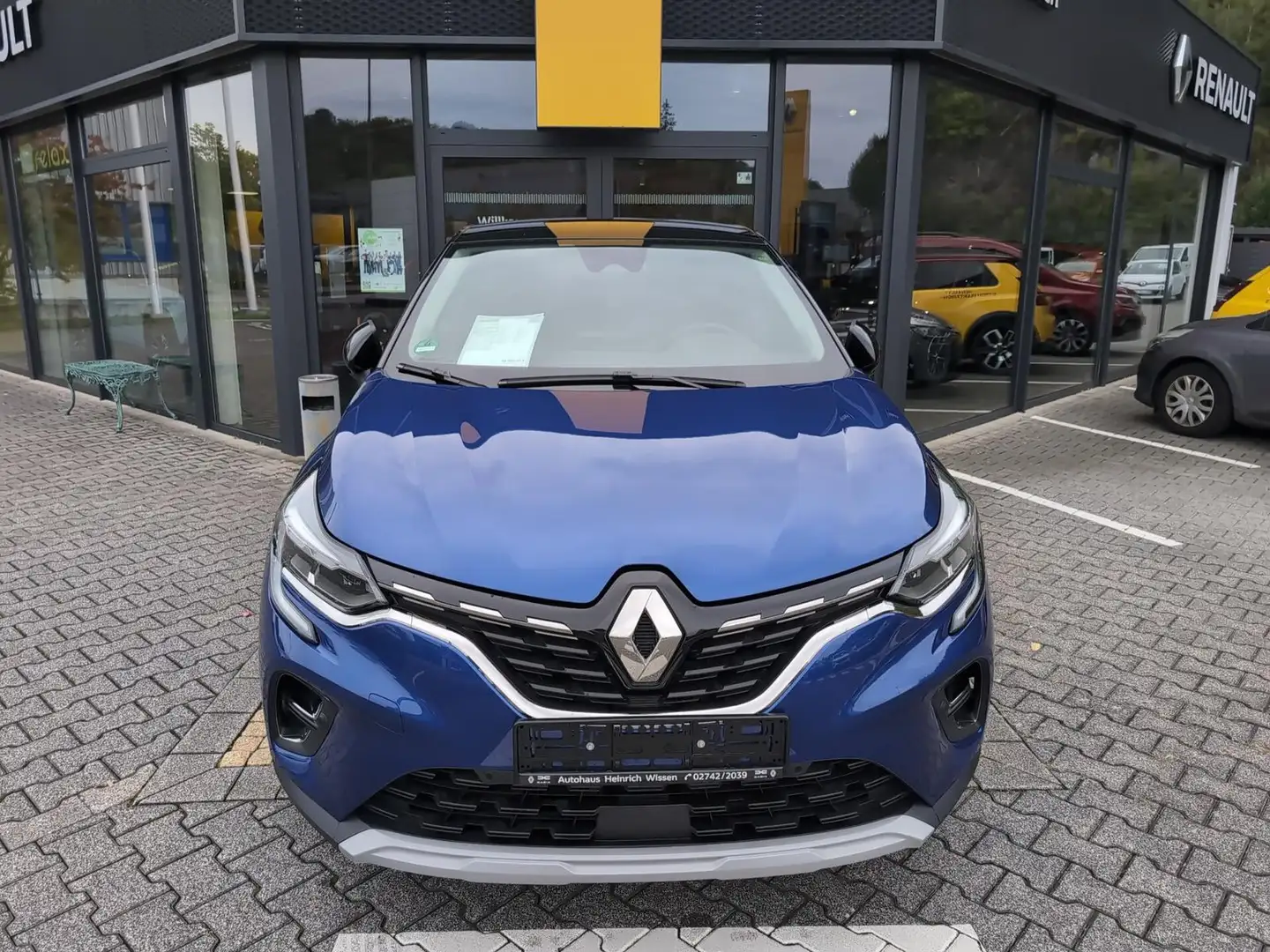 Renault Captur II Intens TCe 100 LPG Navi Klima PDC Bleu - 2