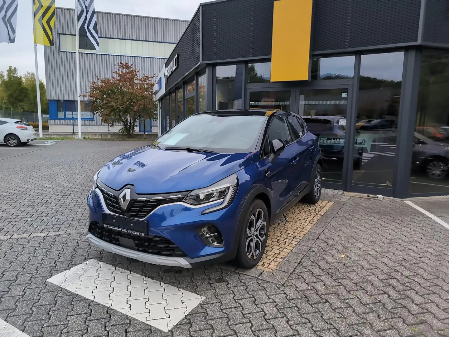 Renault Captur II Intens TCe 100 LPG Navi Klima PDC Bleu - 1