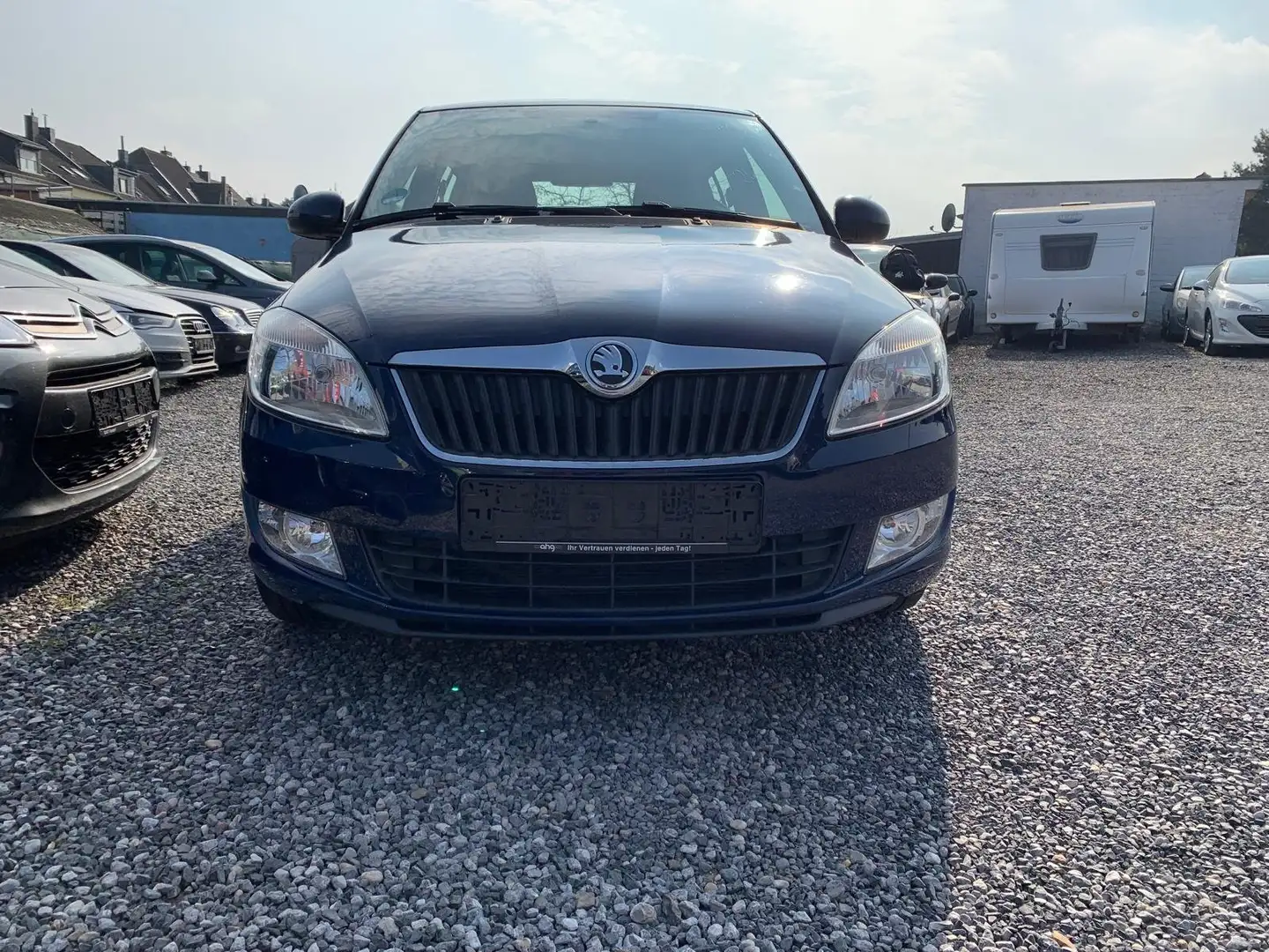 Skoda Fabia Ambition/8fach/1st hand/klima/SHZ Blau - 1