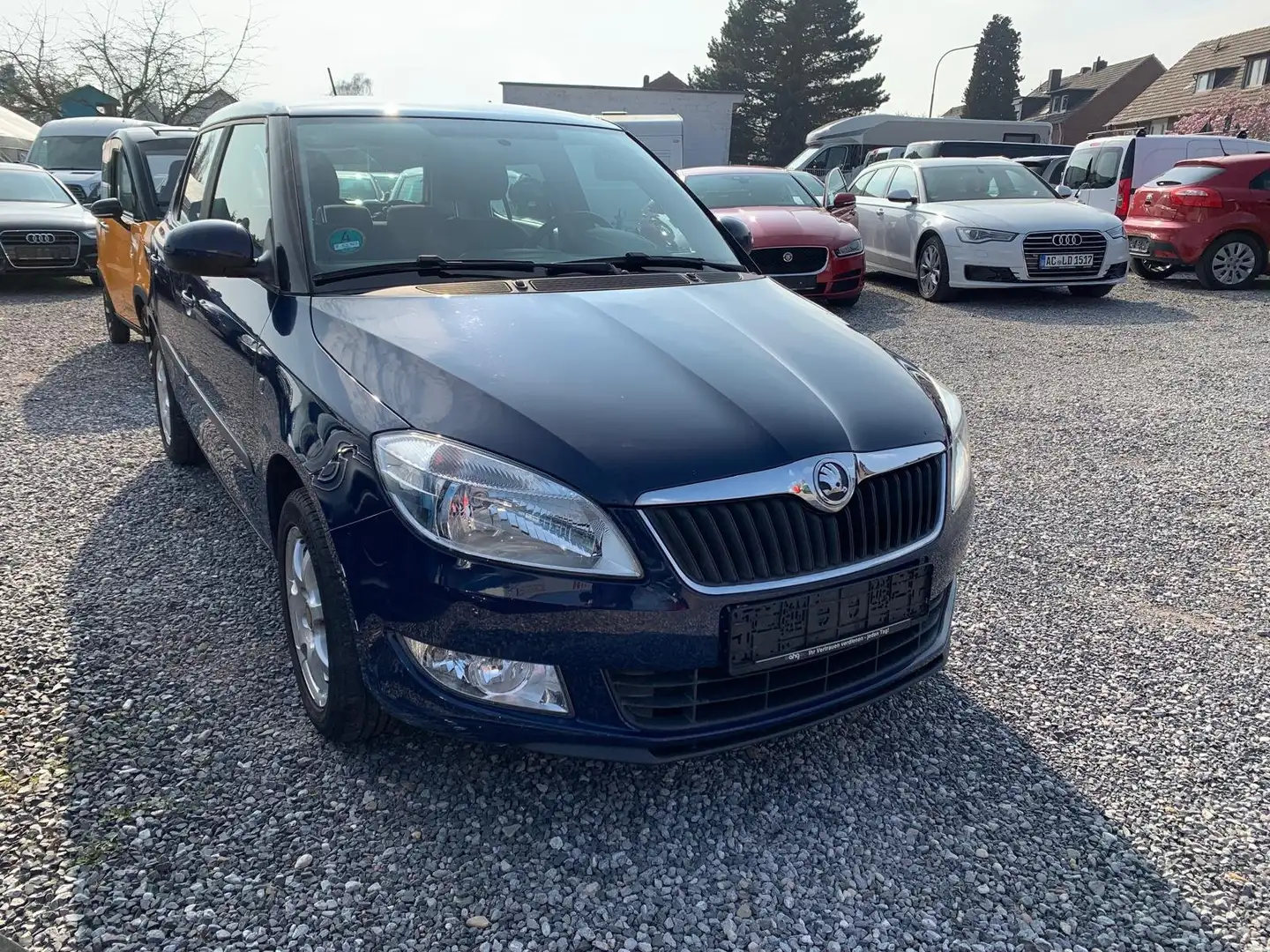 Skoda Fabia Ambition/8fach/1st hand/klima/SHZ Blau - 2