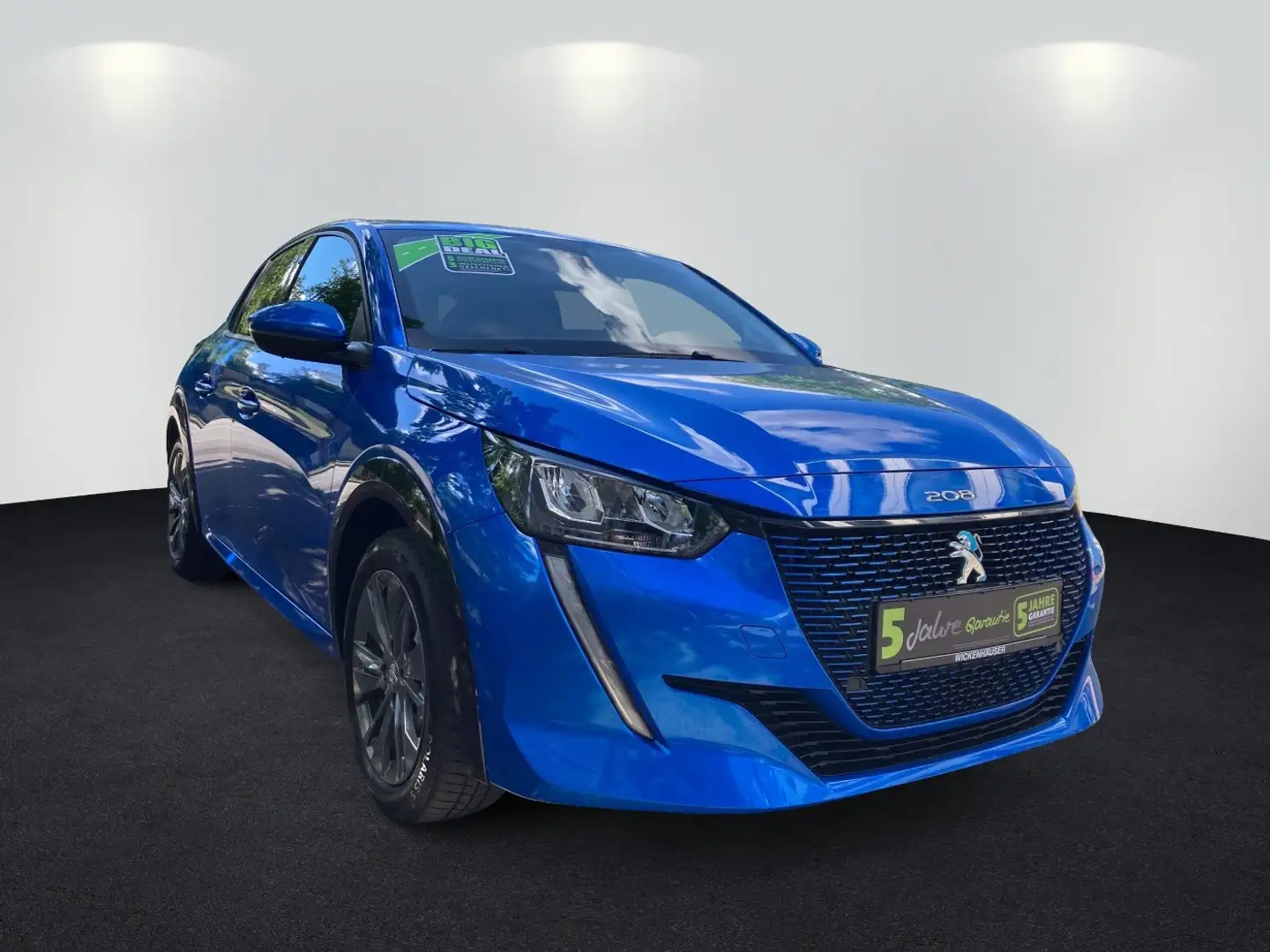 Peugeot 208 e- Elektromotor 136 (e-) e- Allure LM KAM Blau - 2