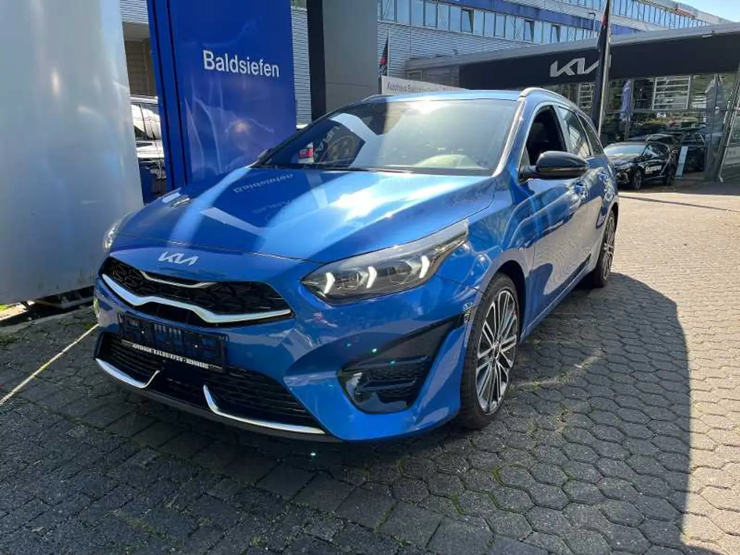 Kia Ceed SW / cee'd SW 1.5 T DCT GT-Line,Tec,Leder,Performance Blau - 1