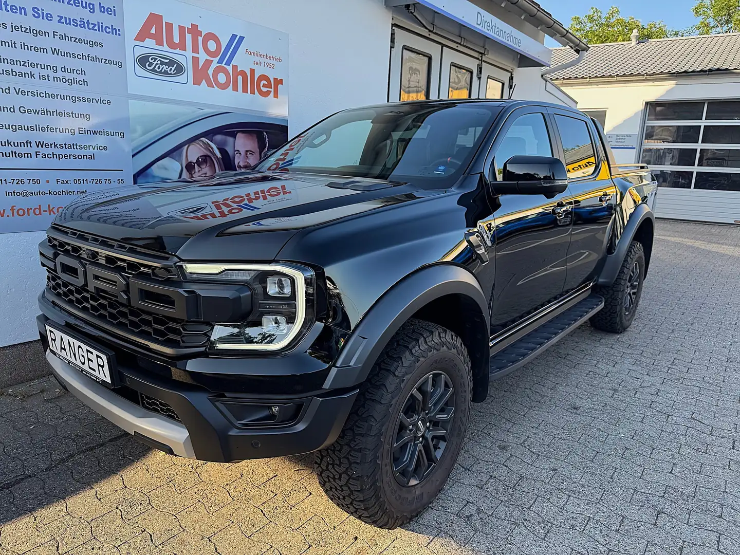 Ford Ranger 3,0 l EcoBoost RAPTOR Doppelkabine Automatik Schwarz - 1