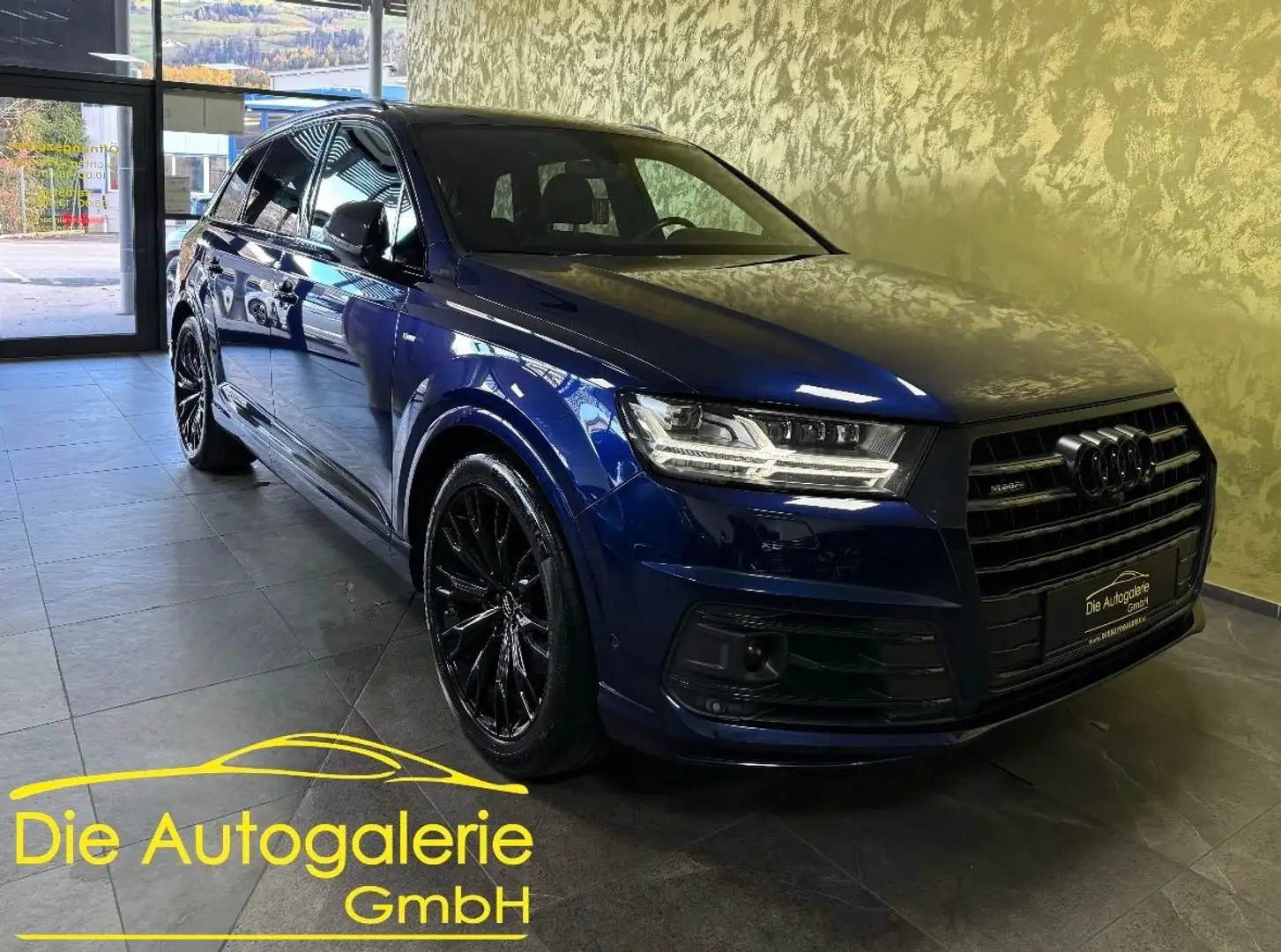 Audi Q7 Q7 50TDI quattro*S-LINE*PANO*LED*LUFT*21ZOLL*AHK.* Blau - 1