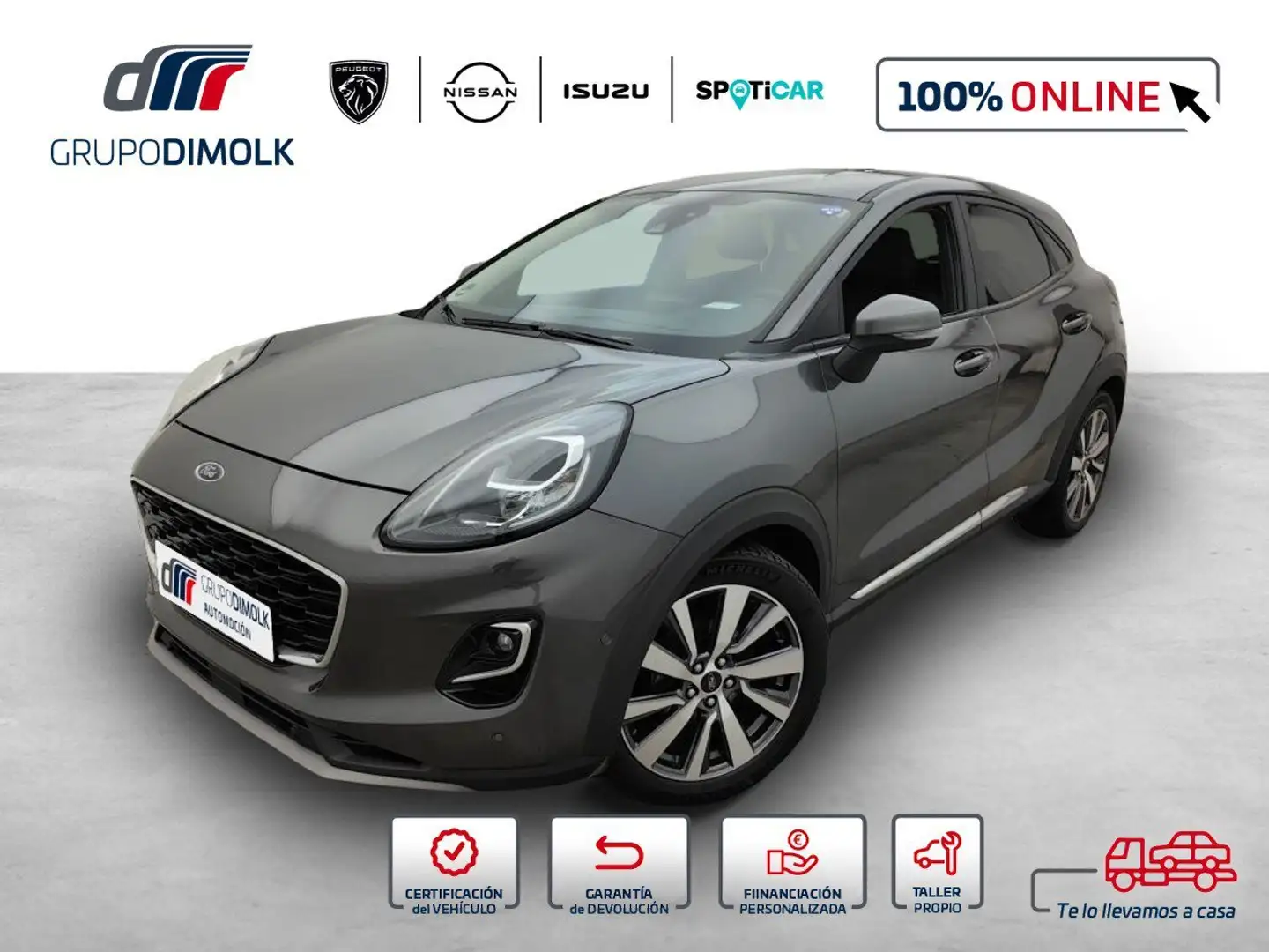 Ford Puma 1.5 Ecoblue Titanium 120 Gris - 1